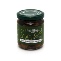 Taggiasche pitted olives in olive oil jar 180g