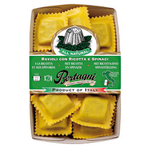 Square ravioli with spinach and ricotta tub 250g