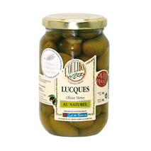 Lucques green olive jar 200g
