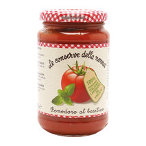 Tomato and basil sauce jar 350g