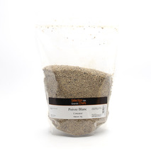 Coarsely ground white pepper bag 1kg