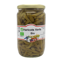 Haricots verts BIO bocal 72cl