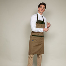 Ernest taupe apron