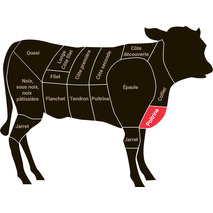 French veal breast with bone vacuum packed ±7kg