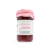 Confiture artisanale de fraise bocal 370g