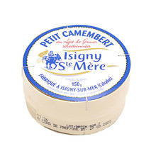 Unpasteurized Blue Label camembert ±150g
