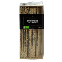 Organic flat bread with flaxseeds and seasalt 150g