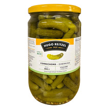 Cornichons mini aux 2 vinaigres bocal 72cl