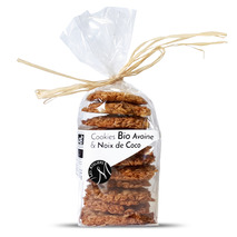 Organic oatmeal and coconut cookies 150g