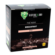 Organic breakfast black tea x15 pouchs