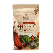 Papouasie milk chocolate couverture drops 1kg