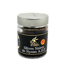Nyons black olives PDO jar 70g