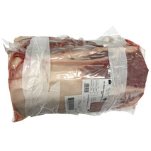 Noir de Bigorre pork loin with bone vacuum packed ±10kg