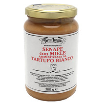 Honey and white truffle flavored mustard jar 380g