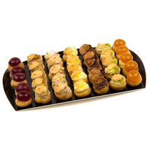 ❆ Sweet baby pastry puffs assortment service tray 35x±10.5g