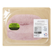 Superior cooked ham rindless LPF 4 slices atm.packed 240g