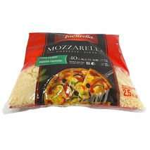 Diced cossette Mozzarella 40%fat 2.5kg