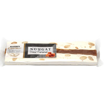 Nougat with soft caramel heart stick 100g