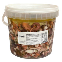 Marinated octopus salad bucket 4.6kg