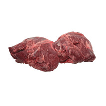 Peeled beef cheek cut vacuum packed ±2kg ⚖