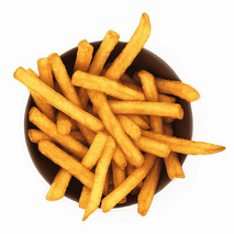 ❆ X-tra crispy chips pre-fried with sunflower oil 10/10 2.5kg