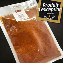 Smoked mix fleur de sel. Kampot pepper and spices pouch 500g