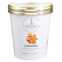 ❆ Caramel ice cream with salt of Guérande bucket 500ml