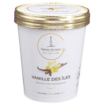 ❆ Island vanilla (Bourbon from Madagascar) ice cream bucket 500ml
