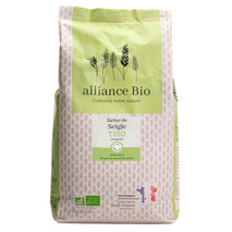 Organic french millstone wholemeal rye flour T150 kraft bag 1kg