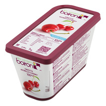 ❆ Sour cherry purée 100% fruit tub 1kg