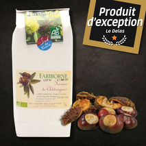 Organic french chesnut flour bag 1kg