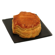 Pure butter scallop shape puff pastry case to fill x36 1.44kg