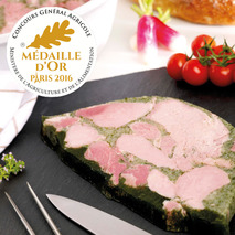 Jambon persillé de Bourgogne Label Rouge porc français saladier ±3,2kg