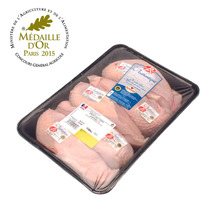 Label Rouge 100 days chicken PGI Orléanais supreme x4 or x5 atm.packed ±1.5kg