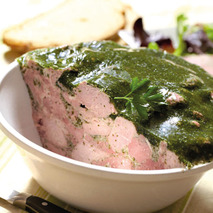 Burgundy ham with parsley french pork salad bowl ±3kg