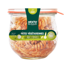 Vegetarian pasta with 3 tomatoes jar 235g