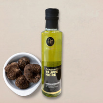 Préparation à base d'huile d'olive aromatisée à la truffe noire 25cl