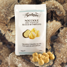 Hazelnuts coated with summer truffle juice Tuber Aestivum Vitt. 2.4% 50g