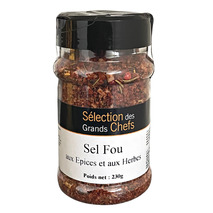 Sel fou salt with herbs and spices tubo 330ml 230g