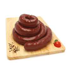 Black superior pudding with onions LPF without conservatives atm.packed ±2.5kg