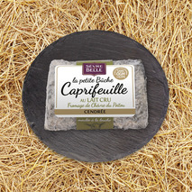 Caprifeuille ashed | French raw milk goat bar 150g