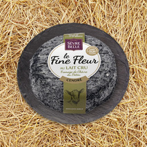 Le Fine Fleur ashed | French raw milk goat cheese 150g