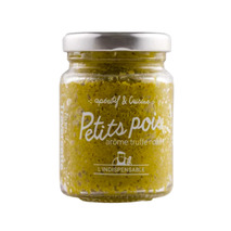 Extra fine pea paste with black truffle flavor 90g jar