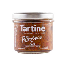 Tartine in Provence | Spreadable tomato and candied lemon jar 90g
