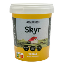 Vanilla skyr | Concentrated fermented milk 0.2% fat jar 450g