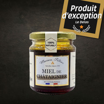 Organic french chestnut honey jar 250g