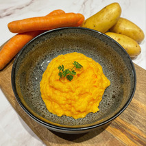 Fresh mashed carrots and potatoes tub 2.5kg