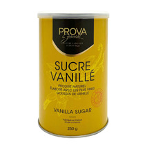Vanilla sugar with Madagascar vanilla extract tin 250g