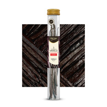 Madagascar bourbon vanilla pods glass tubo x5 20g