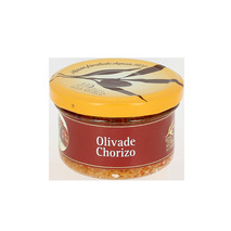 Olivade chorizo with local green olives spread jar 90g
